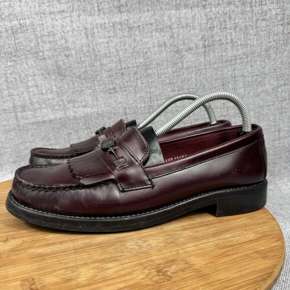 GH Bass & Co Weejuns Loafers Size 10 M Burgundy Dress Shoes main image 5
